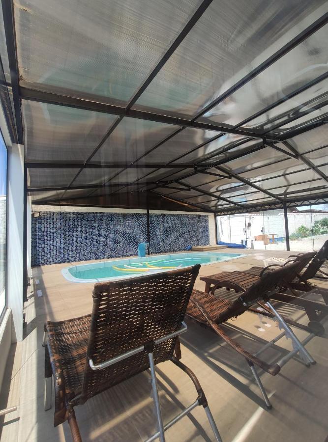Pousada Do Jovino - Com Piscina Coberta Climatizada Imbituba  Dış mekan fotoğraf